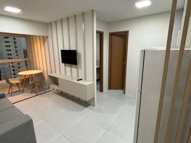 Flat 100% mobiliado com 1 quarto suíte, no melhor trecho do Rosarinho.