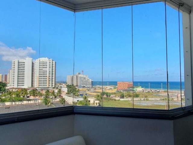 Apartamento amplo, com vista mar, 3/4 sendo 1 suíte - Jardim Armação