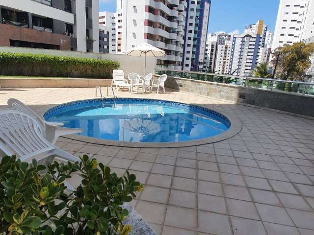 Apartamento vista mar, com 3/4 sendo 1 suíte, em prédio com infraestrutura completa - cidade jardim