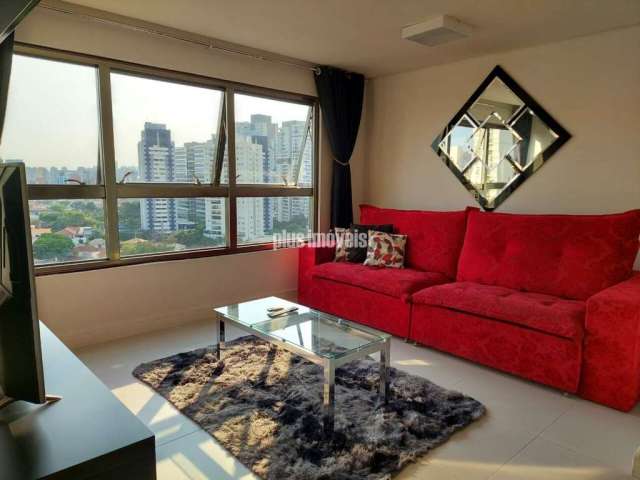 Excelente apartamento mobiliado no brooklin paulista