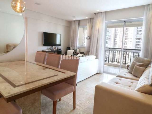 Apartamento com 69,0m²au 2 dormitórios, sendo 1 suite, 2 vagas demarcadas e  excelente lazer