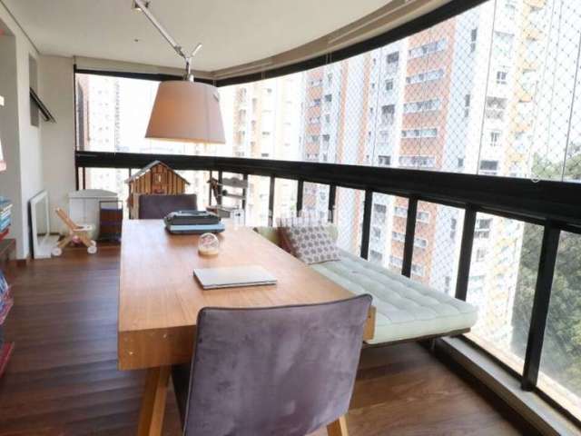 Panamby - apartamento com 163m²au 3 suítes 4 gar + depósito - terraço - lazer com quadra de tênis.