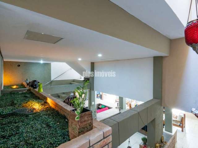 Casa na vila inah - 287,0m²ac, 3dormitórios,  1 suítes, 5 vagas, piscina e churrasqueira