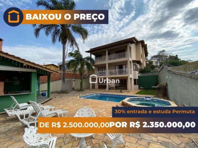 Casa com 4 dormitórios à venda, 500 m² por R$ 2.350.000,00 - Ganja Viana - Cotia/SP