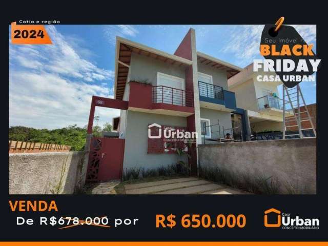 Casa com 3 dormitórios à venda, 137 m² por R$ 650.000,00 - Terra Nobre - Cotia/SP