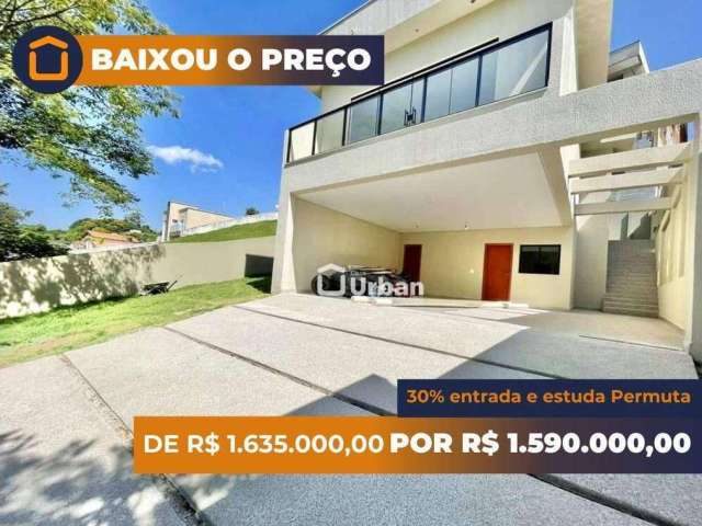 Casa com 3 dormitórios à venda, 230 m² por R$ 1.590.000,00 - Jardim Caiapia - Cotia/SP