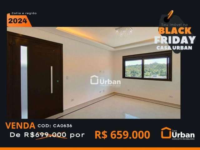 Casa com 3 dormitórios à venda, 109 m² por R$ 659.000,00 - Cotia - Cotia/SP