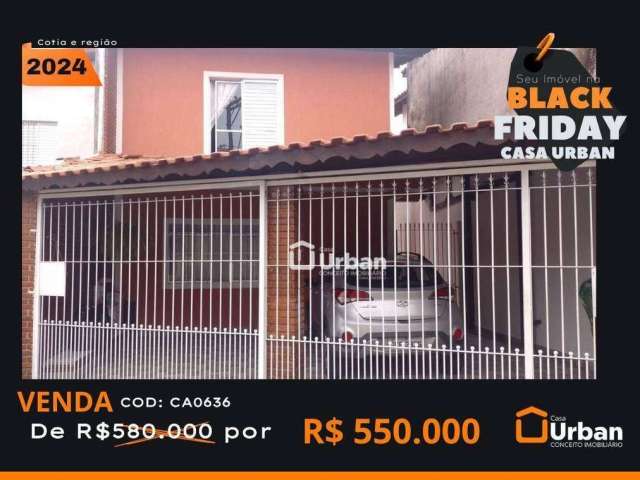 Casa com 2 dormitórios à venda, 115 m² por R$ 549.990,00 - Parque São George - Cotia/SP