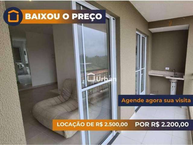 Apartamento com 2 dormitórios para alugar, 50 m² por R$ 2.200,00/mês - Tijuco Preto - Vargem Grande Paulista/SP