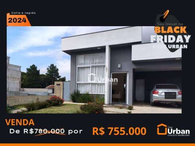 Casa com 2 dormitórios à venda, 204 m² por R$ 755.000,00 - Condomínio Vila Rica - Vargem Grande Paulista/SP