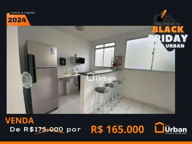 Apartamento com 2 dormitórios à venda, 38 m² por R$ 165.000,00 - Petrópolis - Cotia/SP