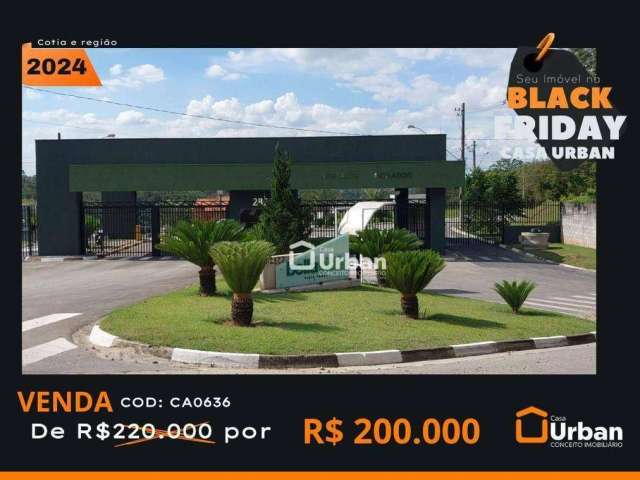 Terreno à venda, 387 m² por R$ 200.000,00 - Parque dos Caetes - Embu das Artes/SP