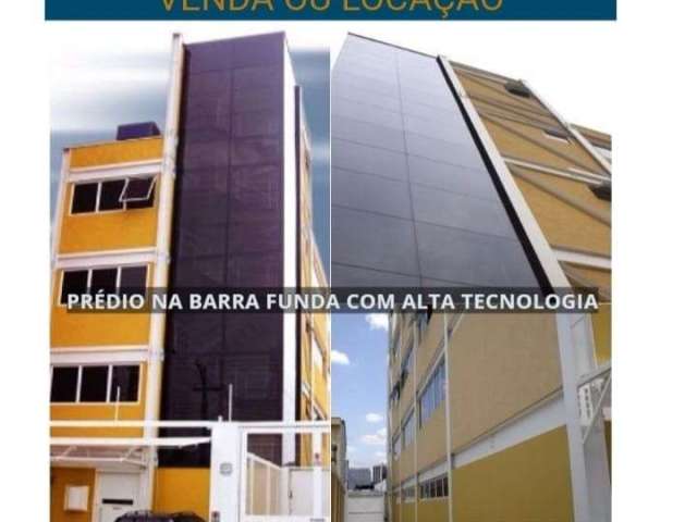 PRÉDIO VENDA NA BARRA FUNDA Área Construída : 1.015 m2 au 1.515 m2 at em Terreno de 500 m2