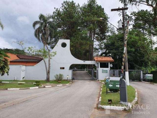 Terreno de 1.239,50m², no Condomínio Granja Carneiro Viana, em Cotia.