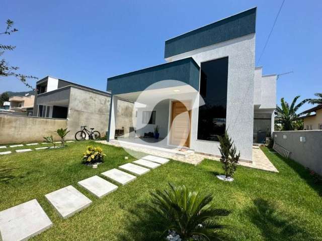 Casa com 3 dormitórios à venda, 138 m² por R$ 630.000 - Inoã - Maricá/RJ