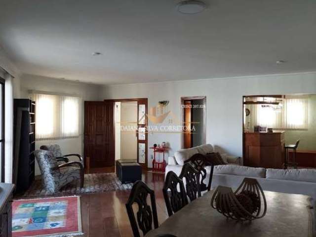 Apartamento 226m²,  4 dormitorios, 4 vagas - edificio das palmeira - santo andre.