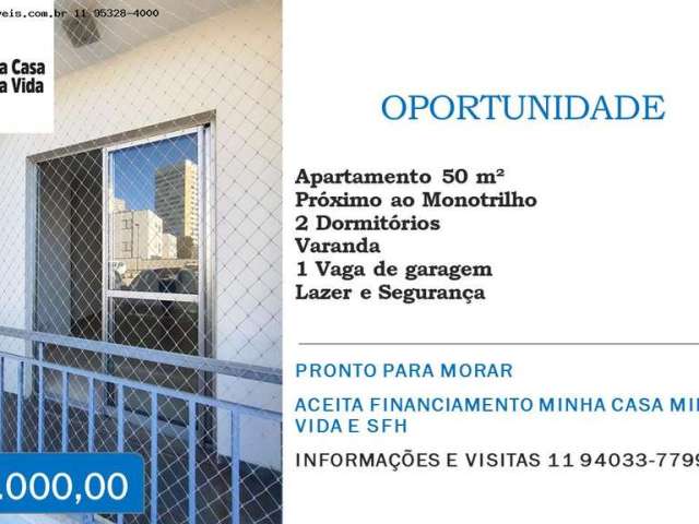 Apartamento para Venda em São Paulo, Jardim Independencia, 2 dormitórios, 1 banheiro, 1 vaga