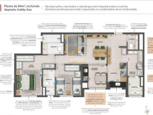 Apartamento com 2 quartos à venda na Rua Hermínio Cézar, 57, Jardim Proença, Campinas, 84 m2 por R$ 877.000