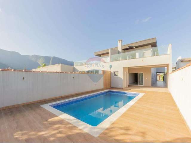 Sobrado lindo com 4 suítes e piscina no Condomínio Morada da Praia