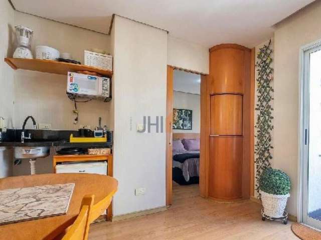 Flat com 29 m²  para alugar no Paraíso com 1 vaga.