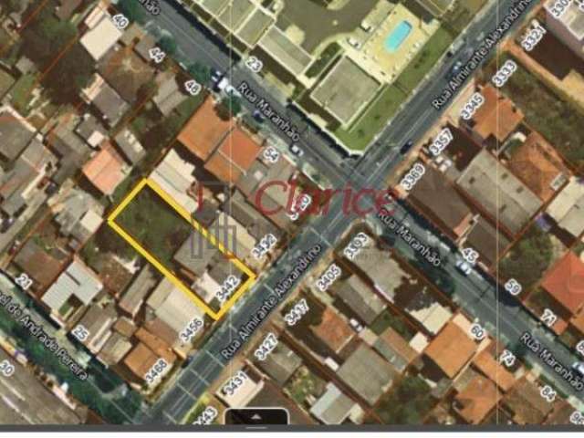 Terreno à venda  14X40m em São José dos Pinhais-PR - Bairro Afonso Pena, 560m² na Rua Almirante Alexandrino 3442 - Imperdível!