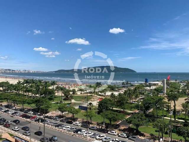 Apartamento com Vista para o Mar no José Menino, Santos