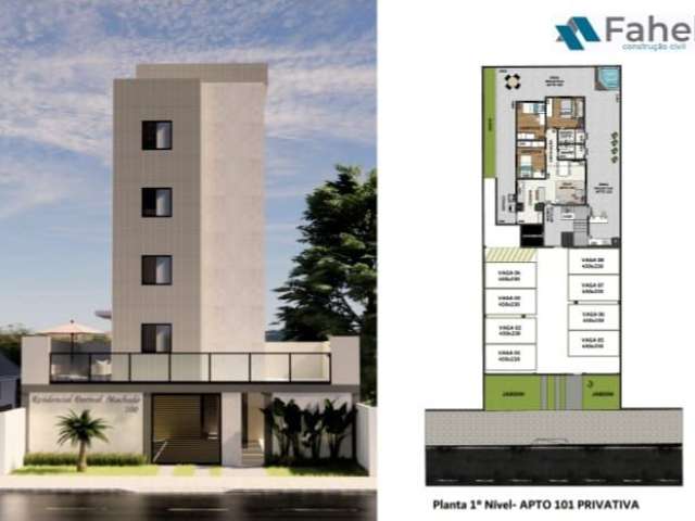 Apartamento  Area Privativa à venda 3 quartos  129,32m² de área construída, bairro Santa Monica