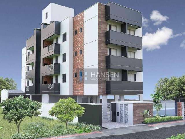 Apartamento com 1 suíte + 1  dormitório  à venda, 58 m² por R$ 349.466 - Costa e Silva - Joinville/SC