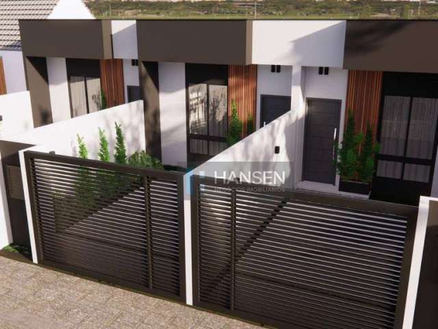 Sobrado com 2 dormitórios à venda, 57 m² por R$ 339.900 - Aventureiro - Joinville/SC