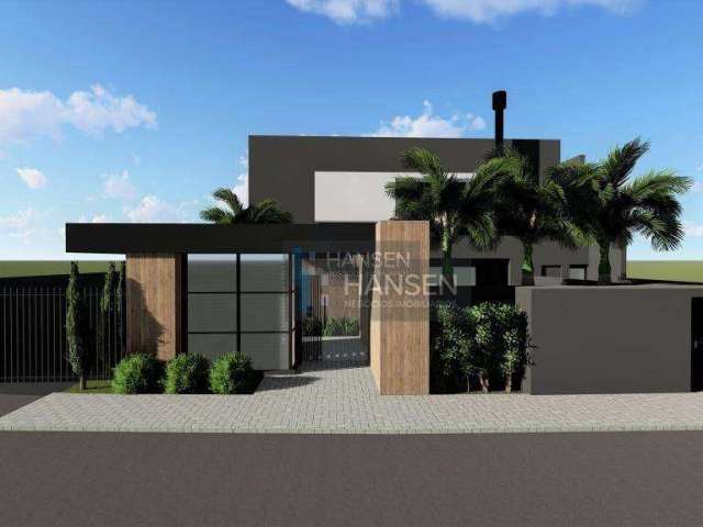 Sobrado com 3 suítes à venda, 141 m² por R$ 825.000 - Glória - Joinville/SC