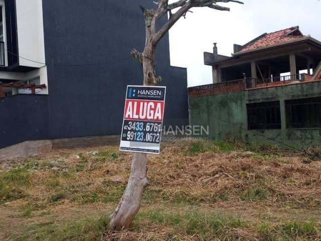 Terreno para alugar, 325 m² por R$ 800,00/mês - Salinas - Balneário Barra do Sul/SC