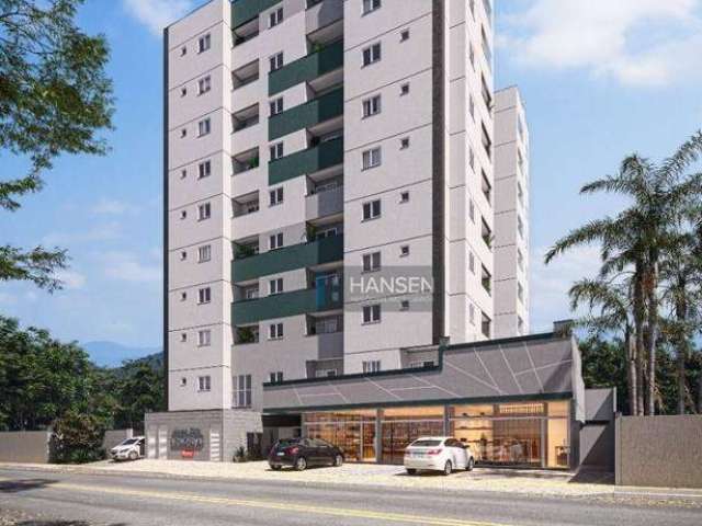 Apartamento com 1 suíte + 1  dormitório  à venda, 53 m² por R$ 369.000 - Glória - Joinville/SC