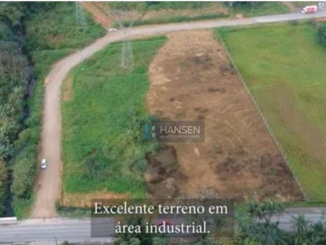 Terreno industrial - 6585 m² por R$ 3.500.000 - Zona Industrial Norte - Joinville/SC