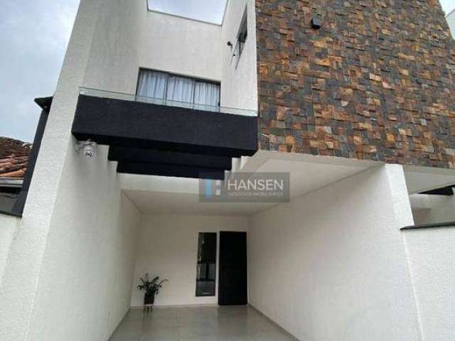 Sobrado com 1 suíte + 1 dormitório à venda, 113 m² por R$ 700.000 - Bom Retiro - Joinville/SC