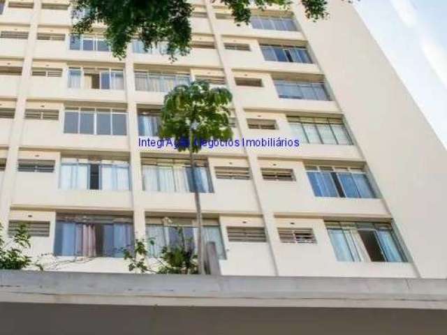 Apartamento 57m², 01 dormitório e 01 banheiro.  Condomínio com portaria, segurança e salão de festa.  Excelente localização