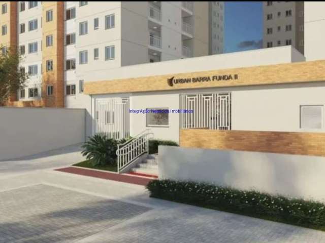 Apartamento 35m², 02 dormitórios e 01 banheiro.  Condomínio com Segurança, Portaria, Oficina, Office space, Praça de Convivência, Salão de Festas