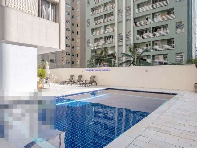 Apartamento 140m², 03 dormitórios (sendo 01 suíte), 02 banheiros e 01 vaga.  Condomínio com segurança, portaria,  piscina, churrasqueira