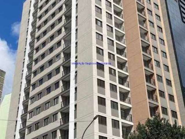 Apartamento 39m², 02 dormitórios e 01 banheiro.   Condomínio com portaria 24hrs, piscina, academia, churrasqueira, salão de festa, playground.