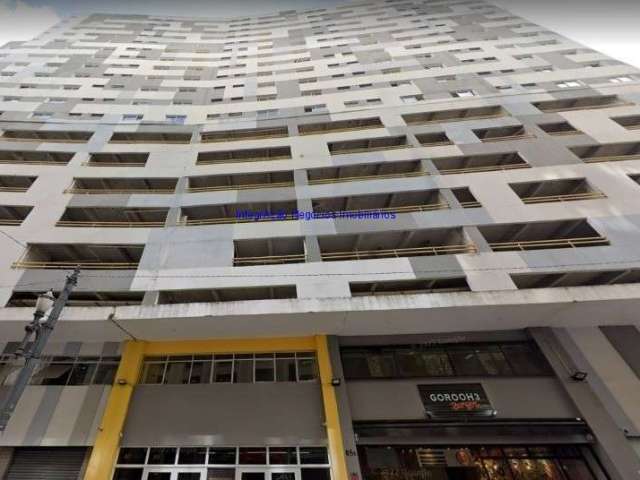 Apartamento 40m², 01 dormitório e 01 banheiro.   Condomínio com portaria 24hrs, salão de festa, academia, bicicletário e lavanderia coletiva.