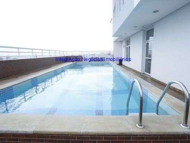 Apartamento 42m², 02 dormitórios, 01 banheiro e 01 vaga na garagem.  Condomínio com portaria 24hrs, piscina, lavanderia coletiva, academia