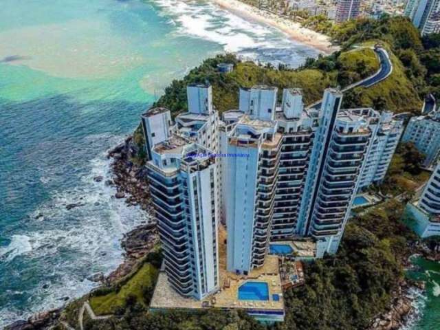 Apartamento 252m², 5 Suítes, 6 Banheiros e 3 Vagas na Garagem.  Condomínio de Frente Para O Mar, Churrasqueira, Jardim, Piscina, Piscina Infantil