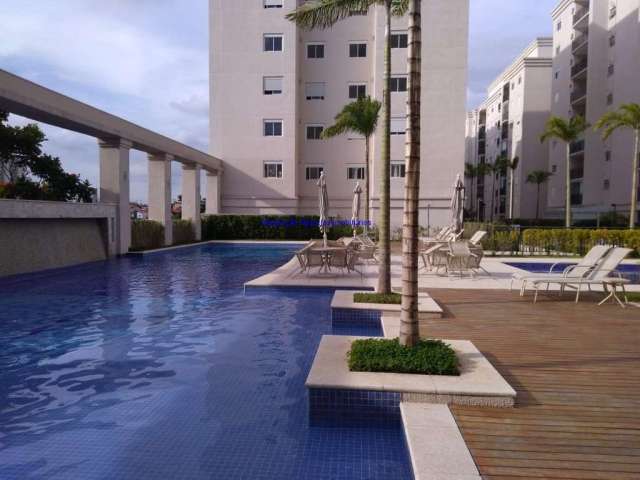 Apartamento  com varanda 58m², 01 dormitório, 01 banheiro e 01 vaga na garagem.   Excelente área de lazer com Churrasqueira, Espaço Kids, Piscina,