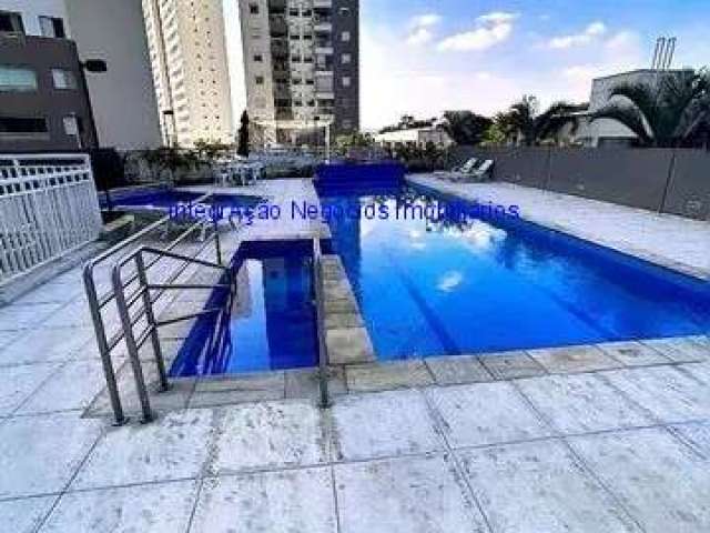 Apartamento MOBILIADO 58m², 02 dormitórios, 02 banheiros e 01 vaga na garagem.  Condomínio com Segurança, Portaria, Academia, Piscina e Salão de festa