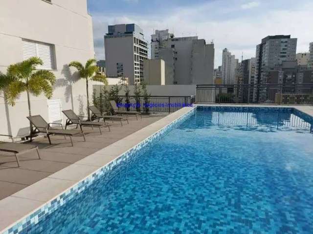 Apartamento 43 m2. Prédio novo. suite, sala, cozinha americana, pequena lavanderia e sacada gourmet.