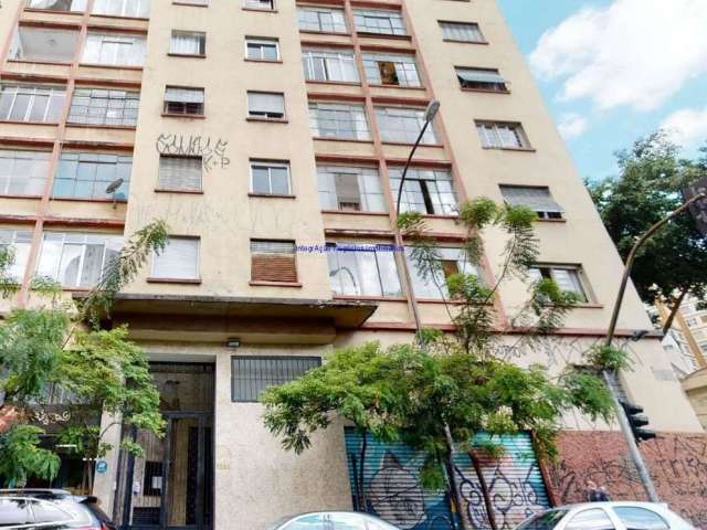 Apartamento 76m², 02 dormitórios e 01 banheiro.  Condomínio com portaria e segurança.  Excelente localização entre as Ruas Paim, Avanhandava e Acaraú.