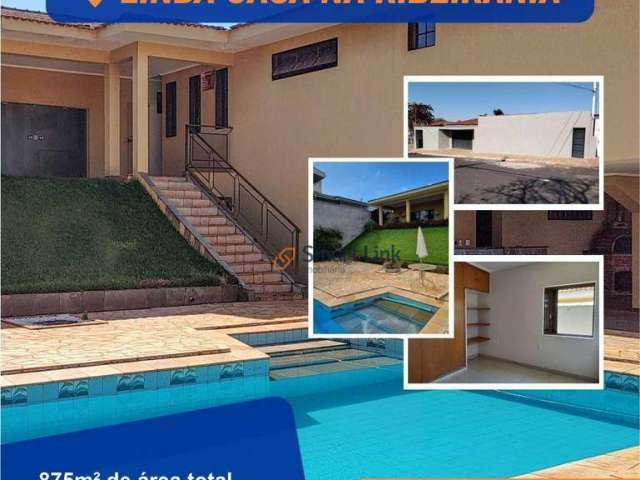 Casa com 4 quartos à venda na Rua Maria da Glória Machado Sant Anna, 380, Ribeirânia, Ribeirão Preto, 524 m2 por R$ 899.000