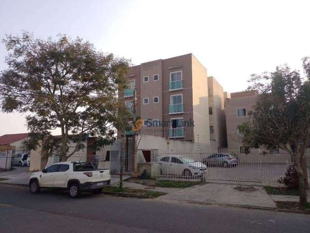 Apartamento com 2 quartos à venda na Rua Professora Ernestina de Macedo Souza, 2049, Afonso Pena, São José dos Pinhais, 60 m2 por R$ 225.000