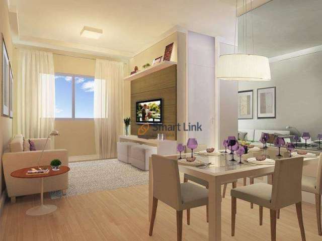 Apartamento com 2 quartos à venda na Avenida Emílio Bosco, 1565, Matao, Sumaré, 45 m2 por R$ 195.000