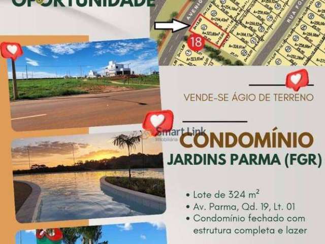 Terreno em condomínio fechado à venda na Avenida Parma, 1, Jardins Parma, Senador Canedo por R$ 160.000