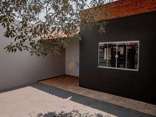 Casa com 2 quartos à venda na Rua Leopoldina Pinheiro Cintra, 1529, Jardim Santa Mônica, Botucatu, 66 m2 por R$ 239.000